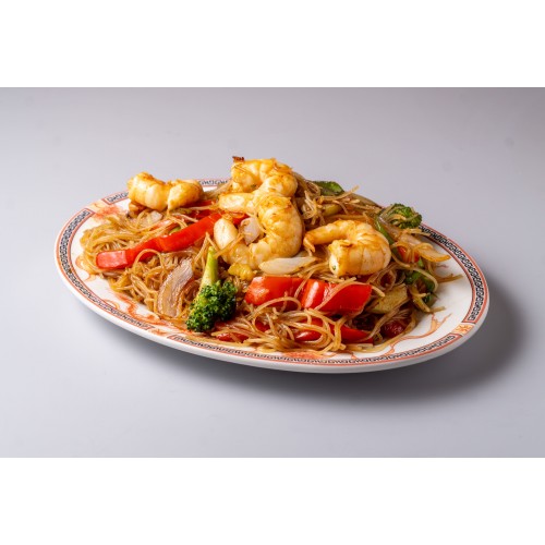 34 - Fideos fritos con lagontinos