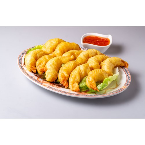 75 - Bolitas de langostinos fritas
