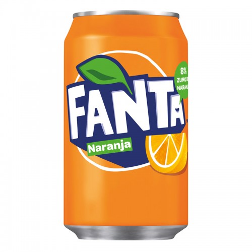 Fanta de naranja (330ml)