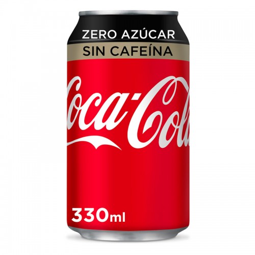 Coca Cola Zero sin Cafeína (330ml)