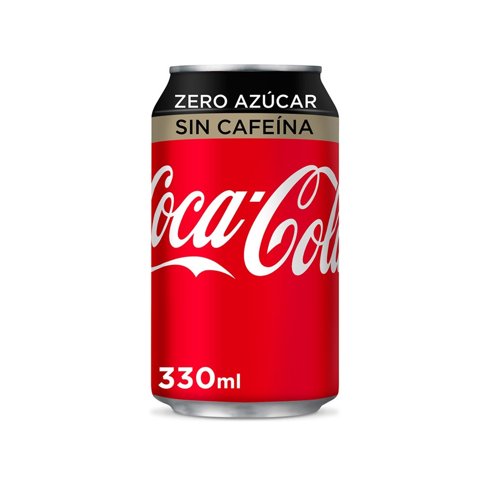 Coca Cola Zero Sin Cafeína (330ml)