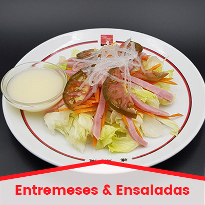 ENTREMESES & ENSALADAS